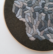 Load image into Gallery viewer, Granite - Slow Stitch Wall Art