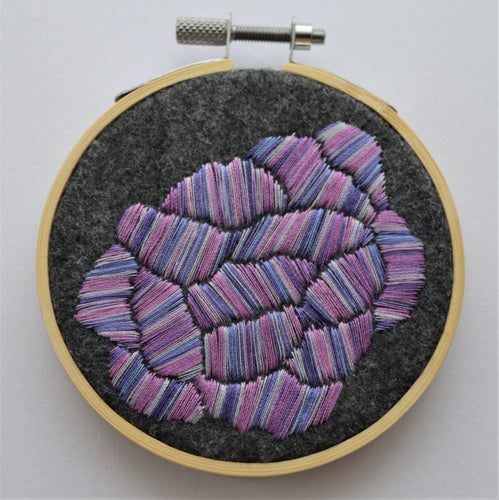Purple 2 - (3 inch diameter hoop)